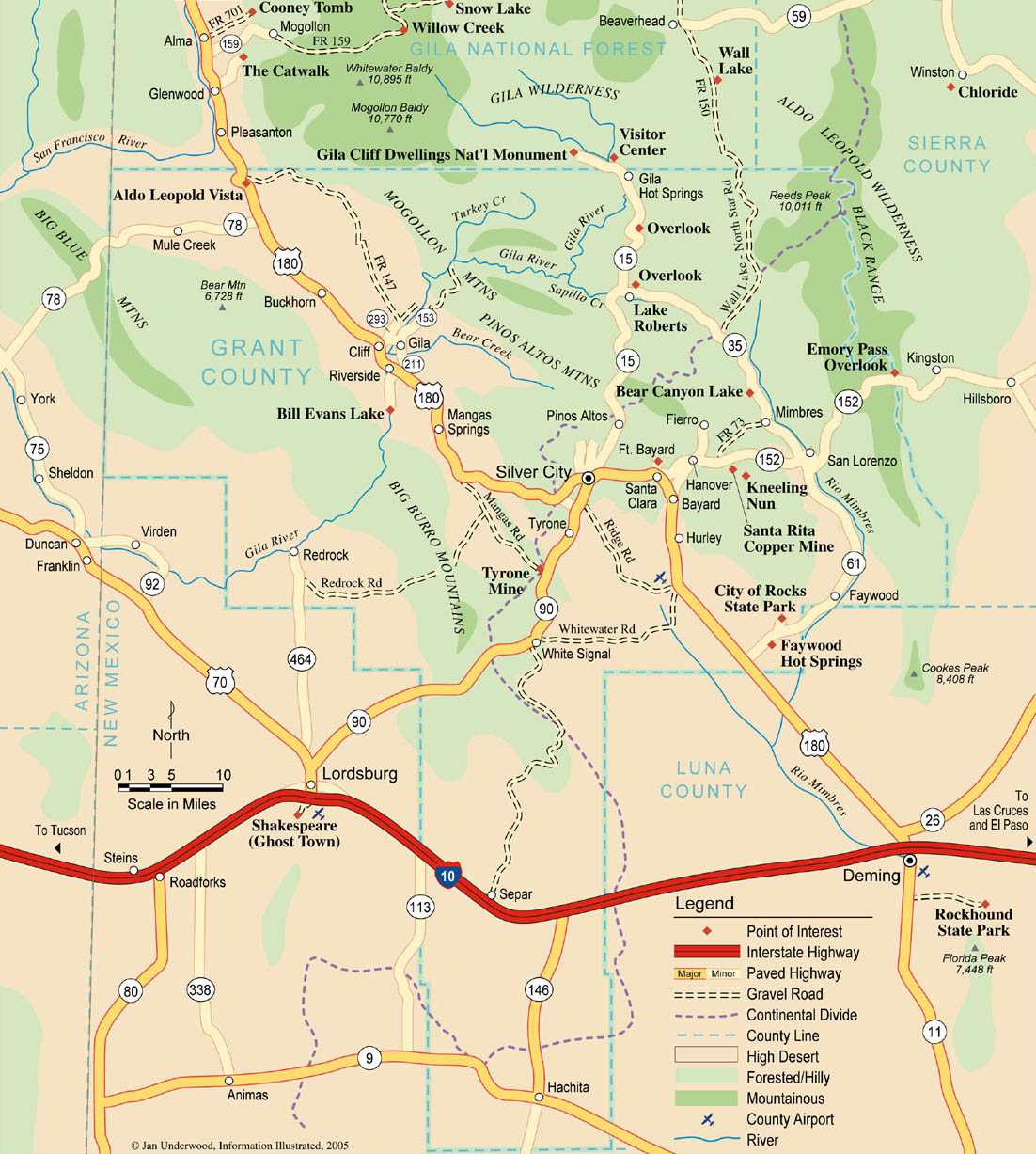 List 105+ Pictures Map Of New Mexico And Colorado Border Completed